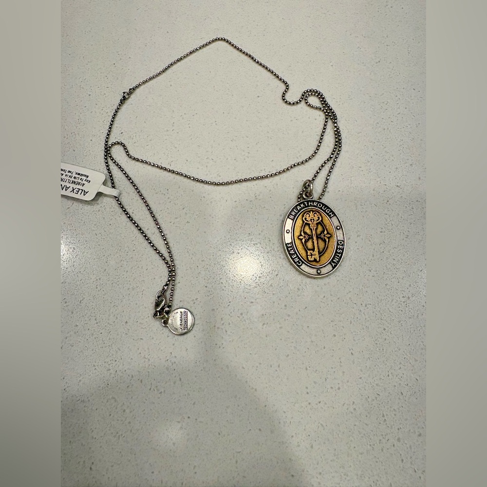 Alex and Ani Silver Charm Necklace